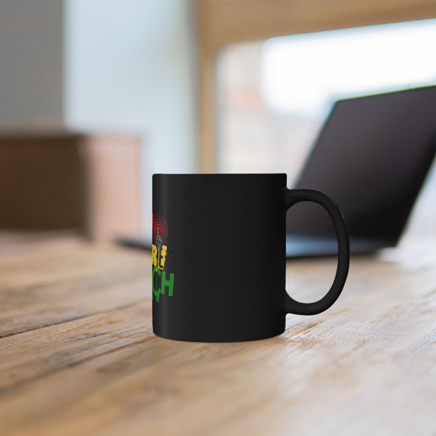 OneCultureTouch Mug — Reggae Vibes Black Coffee Cup