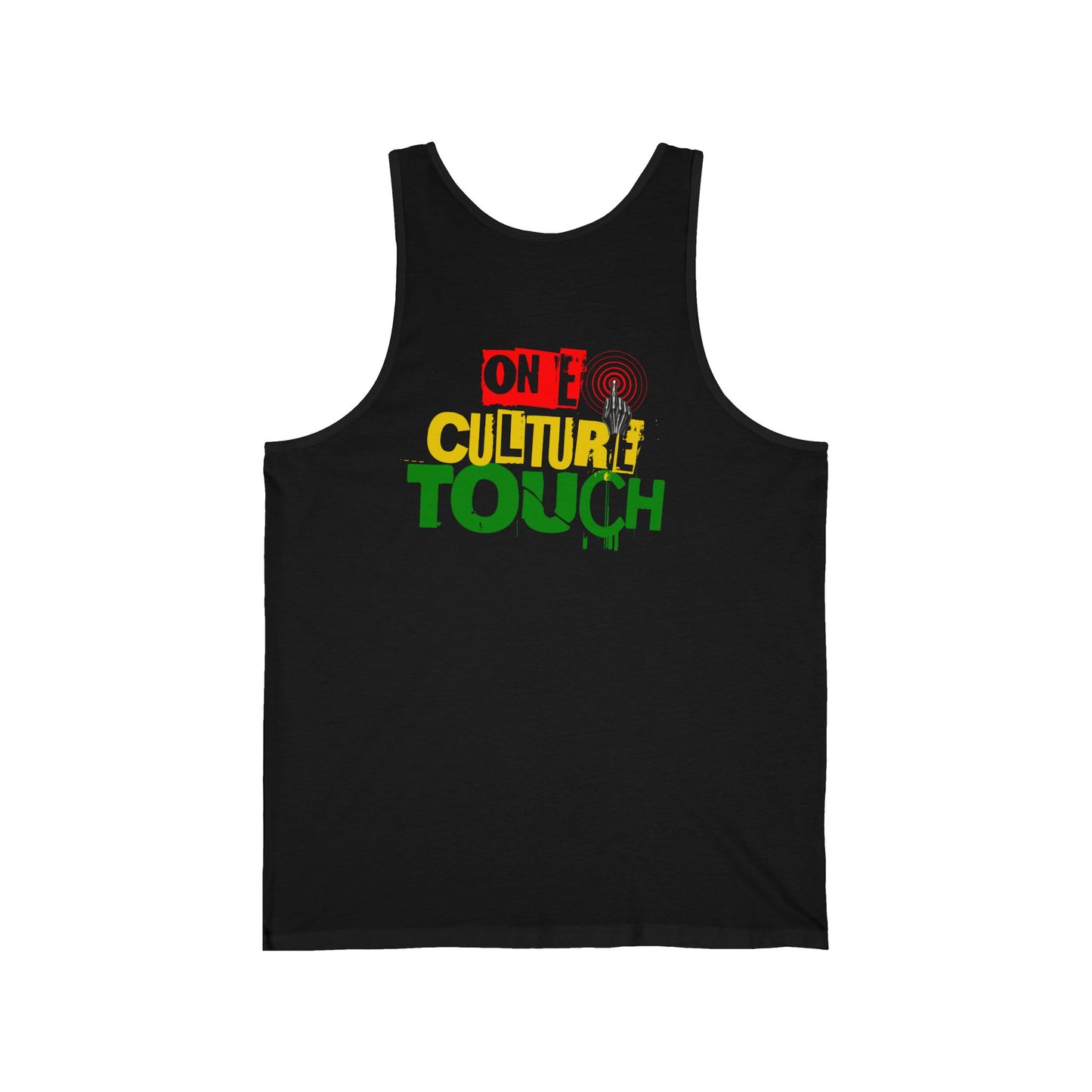 Tank Top — "One Culture To Uplift" Reggae Rasta Graphic Tank