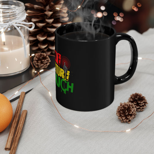 OneCultureTouch Mug — Reggae Vibes Black Coffee Cup